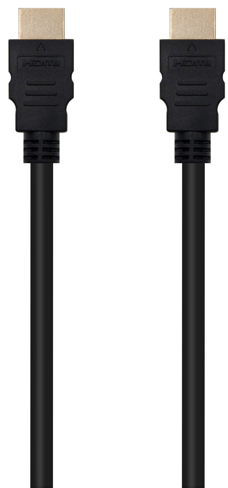 Cable HDMI V2.0 4K@60Hz 18Gbps NanoCable USB-A M/M 10 M Negro image number 1