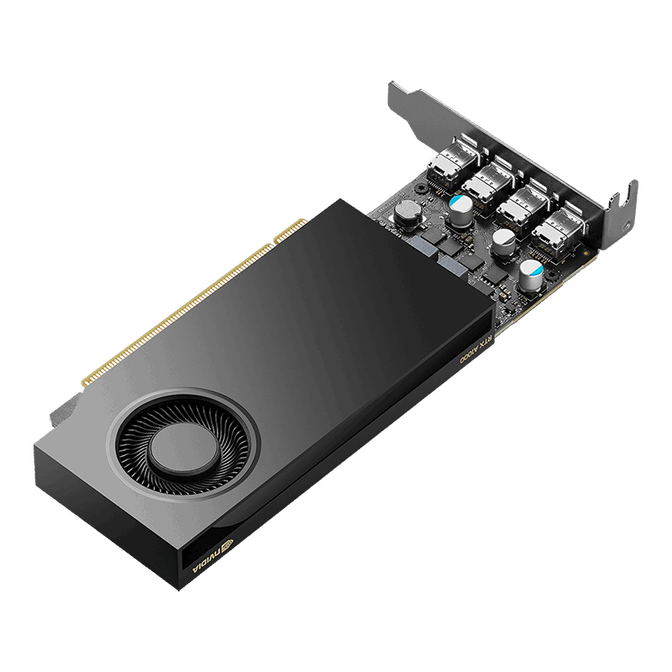 Tarjeta Gr&aacute;fica PNY NVIDIA RTX A1000 8GB GDDR6 LP (bulk) image number 3