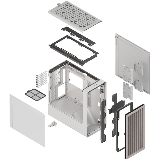 Caja ATX HAVN BF 360 Blanco image number 10