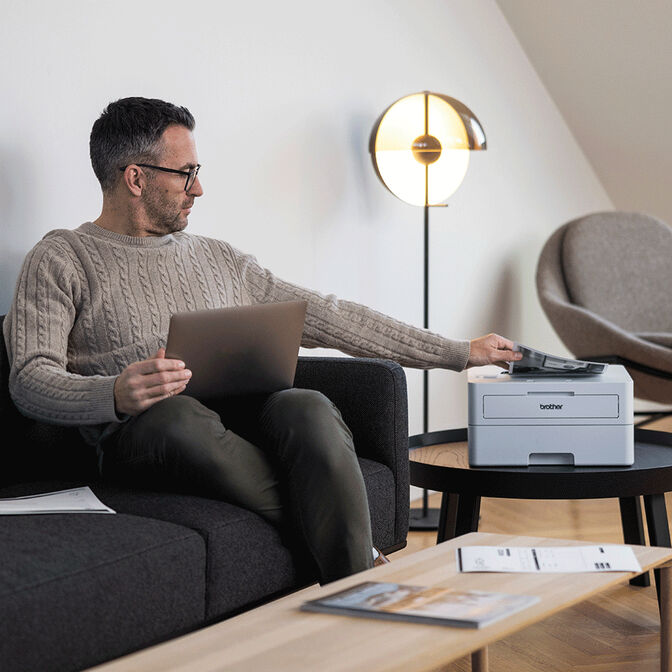 Impresora L&aacute;ser Brother HL-L2865DW WiFi image number 4