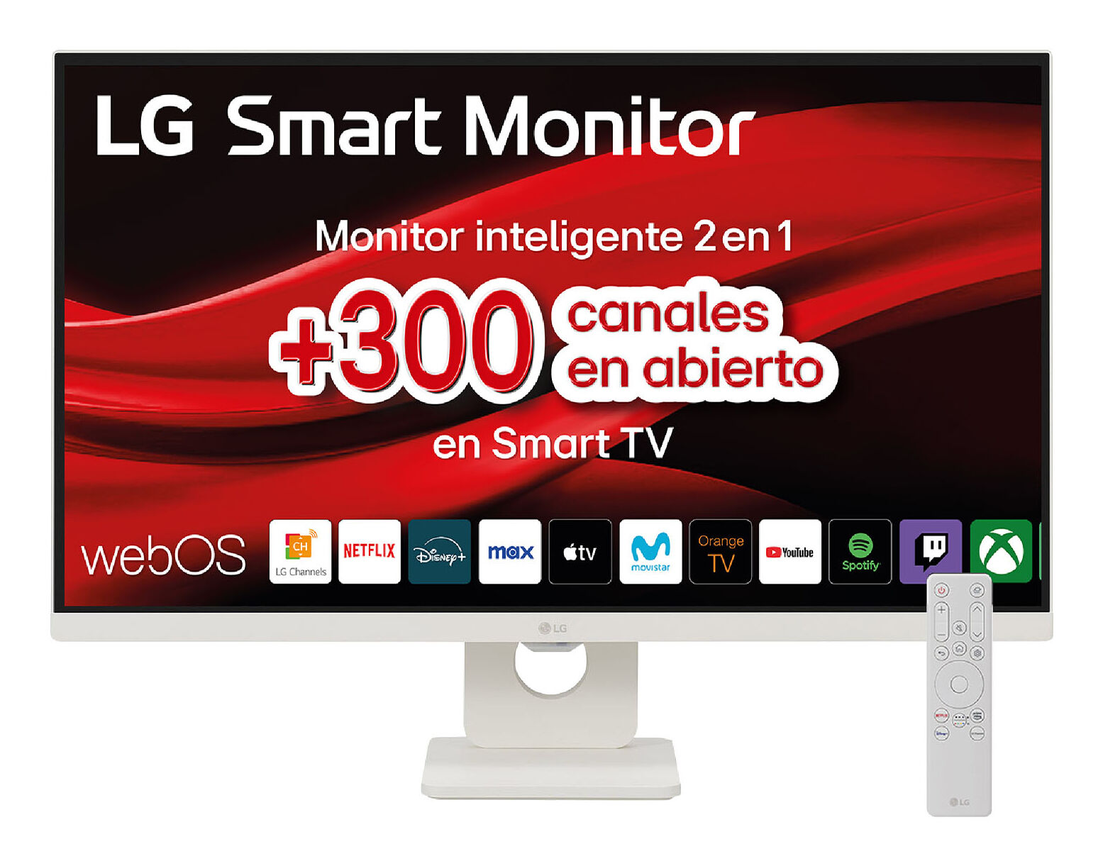 Monitor Smart LG MyView 27" 27U731SA IPS 4K 60Hz 5ms c/ webOS - Blanco