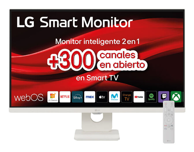 Monitor Smart LG MyView 27" 27U731SA IPS 4K 60Hz 5ms c/ webOS - Blanco image number 0