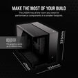Torre Micro-ATX Corsair 2500X Negro Cristal Templado image number null