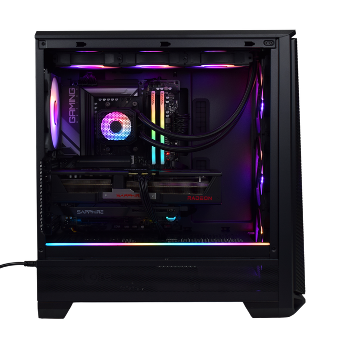 Ordenador King Mod Gamer-PC Phanteks Ryzen 7 9800X3D 32GB DDR5 2TB RX 9070 XT WiFi W11 image number 1