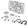 Ventilador Corsair iCUE Link RX140 RGB PWM Blanca 140mm (Pack 2) image number null
