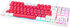 Teclado GAMIAC TKL90G, Kailh Red, Blanco/Rosa - Mecánico (ES) image number null