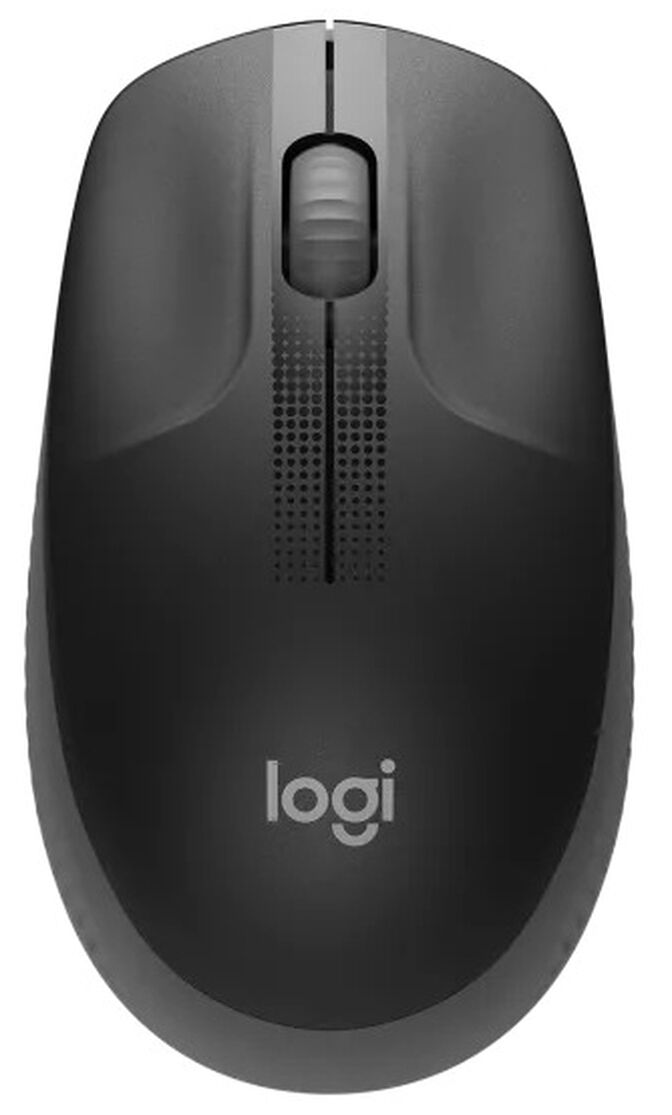 Rat&oacute;n &Oacute;ptico Logitech M190 Full-Size Wireless 1000DPI Negro/Gris image number 1