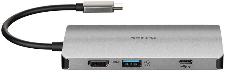 HUB USB D-Link USB-C Macho para 3 x USB 3.0 Tipo A Hemea + 1 x HDMI + Leitor Tarjetas (Micro SD + SD) + 1 x USB-C (até 100W) image number 2