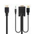 Cable Convertidor Nanocable VGA/M+AUDIO/M+USB-A/M-HDMI/M, 1.8 M image number null