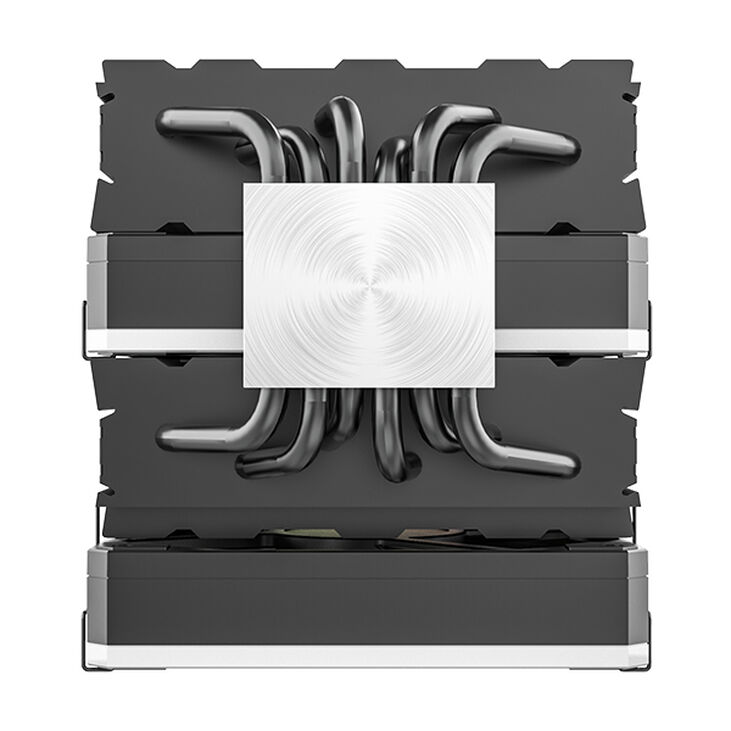 Cooler CPU Montech Metal DT24 Premium ARGB 2x120mm image number 5