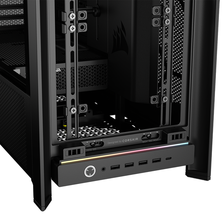 Torre E-ATX Corsair Frame 5000D RS Airflow Negro Cristal Templado image number 8
