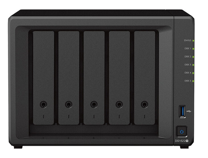 NAS Synology Disk Station DS1522+ - 5 Baías - 2.6GHz-3.1GHz 2-core - 8GB RAM image number 5