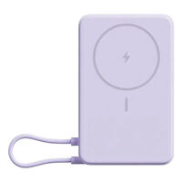 Powerbank Xiaomi 33W Magnetic Power Bank 10000 con Soporte Incorporado P&uacute;rpura