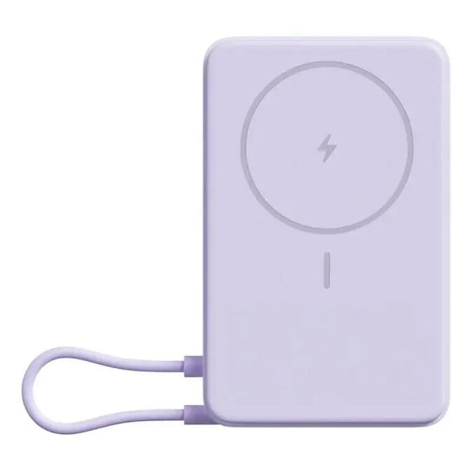 Powerbank Xiaomi 33W Magnetic Power Bank 10000 con Soporte Incorporado P&uacute;rpura image number 0