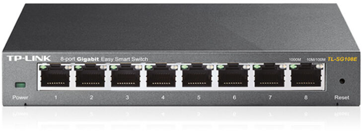 Switch TP-Link TL-SG108E 8 Portas Gigabit Easy Smart image number 0
