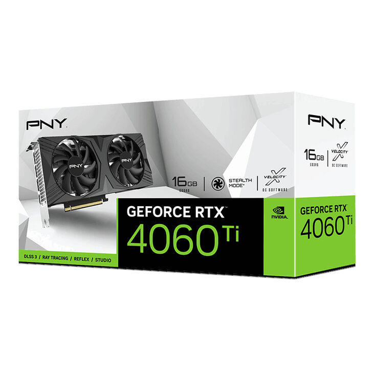 Tarjeta Gráfica PNY GeForce® RTX 4060 Ti VERTO OC Dual Fan 16GB GDDR6 DLSS3 image number 8