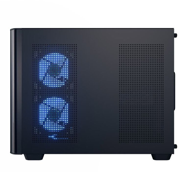 Caja Micro-ATX Aerocool P300C ARGB Vidrio Templado Negro image number 2