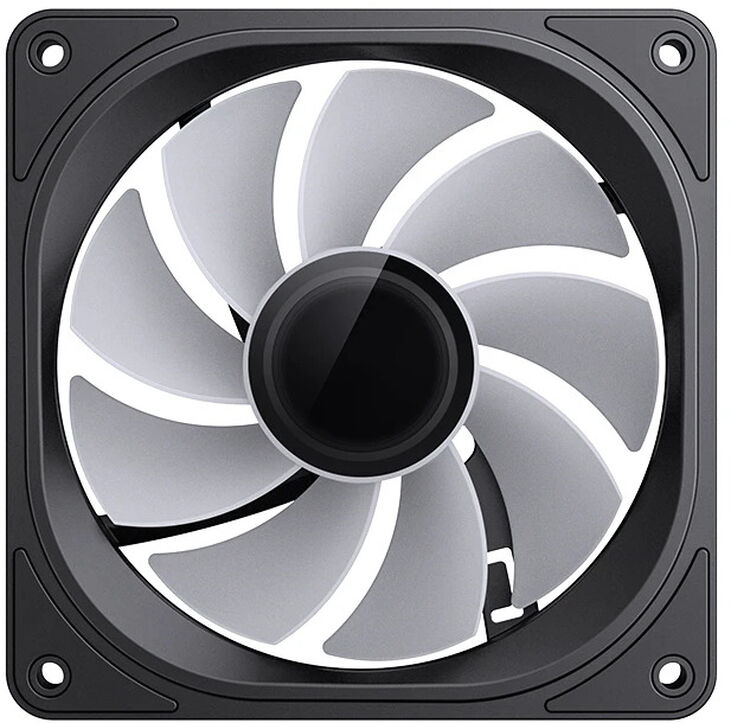 Ventilador Jonsbo FR-606 RGB Invertido PWM Negro - 120mm image number 3