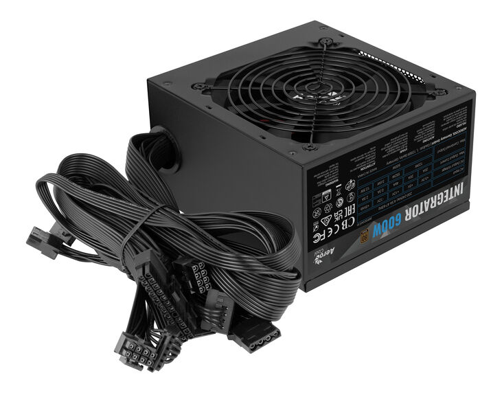 Fonte Aerocool Integrator 600W 80+ Bronze image number 3