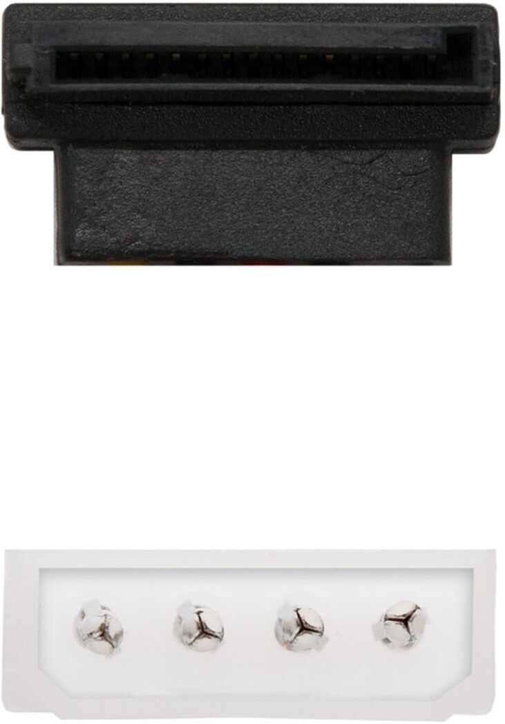 Cable de Alimentaci&oacute;n SATA Angular NanoCable - 5.25" (Molex 4 Pinos) M - SATA F 16CM OEM image number 2