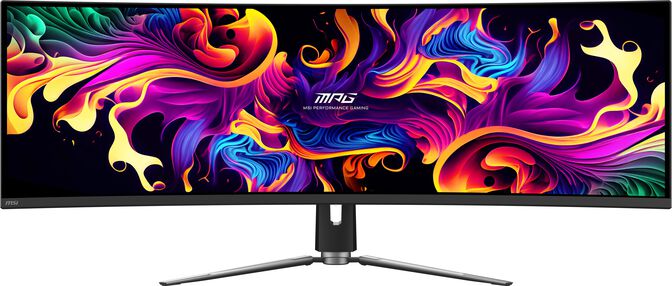 MSI MPG 491CQP QD-OLED pantalla para PC 124,5 cm (49") 5120 x 1440 Pixeles DQHD Negro image number 4