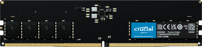Crucial 32GB DDR5 4800MHz CL40 image number 0