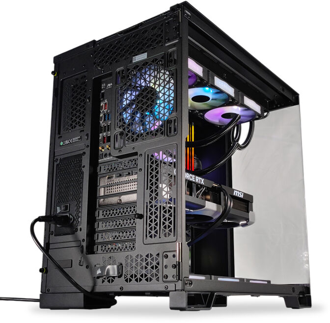 Ordenador King Mod Gamer-PC x iCUE Impakt Edition Ryzen 7 9800X3D 64GB DDR5 2TB RTX 5090 WiFi W11 image number 3