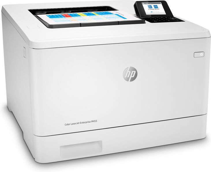 Impresora Láser HP Color LaserJet Enterprise M455dn image number 2
