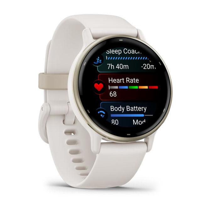 Smartwatch Garmin V&iacute;voactive 5 42mm Creme image number 2