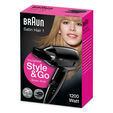 Secador de Pelo Braun Satin Hair 1 HD130 1200W Negro image number null
