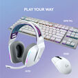Auriculares Logitech G733 RGB Lightspeed Wireless Blanco image number null