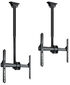 Soporte de Techo Tooq Tilt GiRatónrio e Extensível 37" a 70" Max. 50kg Negro image number null