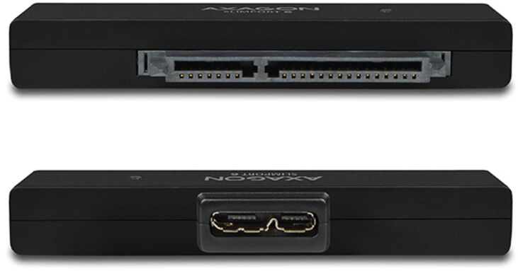 Adaptador AXAGON ADSA-1S6 SLIMPort6, USB 3.0, 2,5" SSD/HDD, SATA 6G - Caja Incluída image number 3