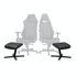 Reposapiés V2 noblechairs - Negro image number null
