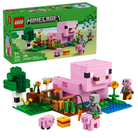 LEGO Minecraft: La Casa-Cerdo Beb&eacute;, 238 Piezas (21268)