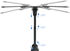 Soporte de Pared Tooq 23" a 55" Max. 30kg Negro image number null