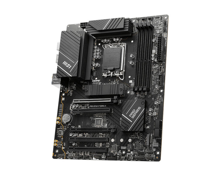 Placa Base MSI PRO B760-P DDR4 II image number 2