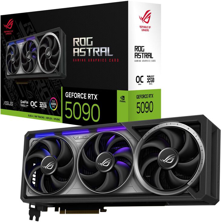 Tarjeta Gráfica Asus GeForce® RTX 5090 ROG Strix Astral OC 32GB GDDR7 DLSS4 image number 9