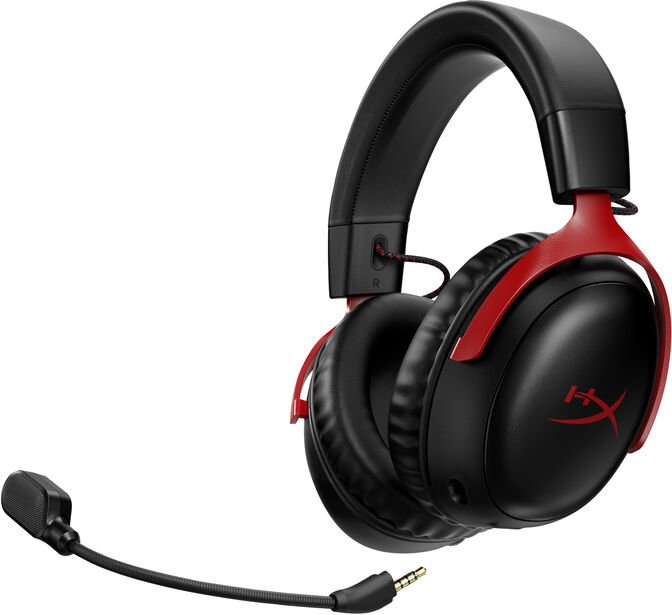 Auriculares HyperX Cloud III Wireless Negro/Rojo image number 1