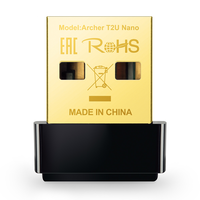 Adaptador USB USB TP-Link Archer T2U Nano AC600