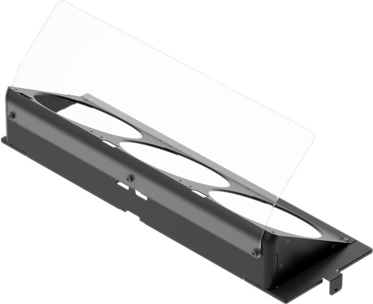 Soporte de Ventiladores Curvo Inferior - HAVN HS 420 Negro image number 1