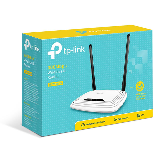 Router TP-LINK TL-WR841N V14 (300Mbps - 2.4GHz - Branco) - TL-WR841N image number 3