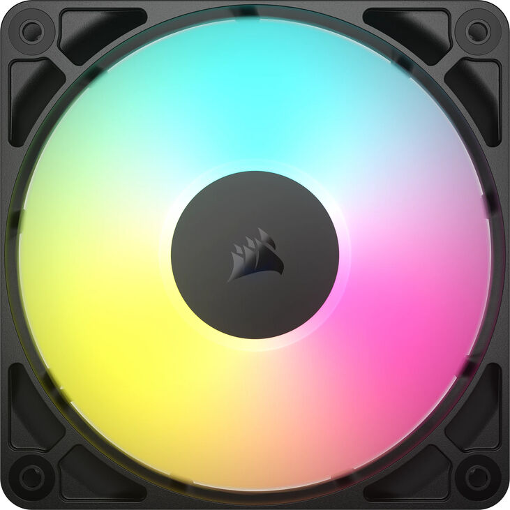 Ventilador Corsair RS120 ARGB PWM Negro 120mm image number 1