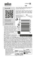 Cabezal de Recambio Braun Series 9 Kombipack 54B image number null