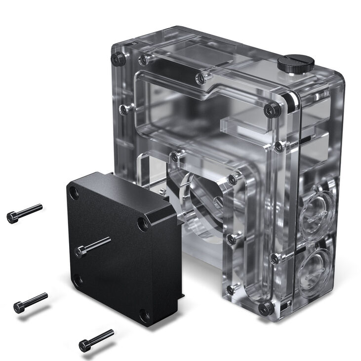 Reservorio Phanteks Glacier EZ-Fit 120RES-DDC ARGB Negro image number 2