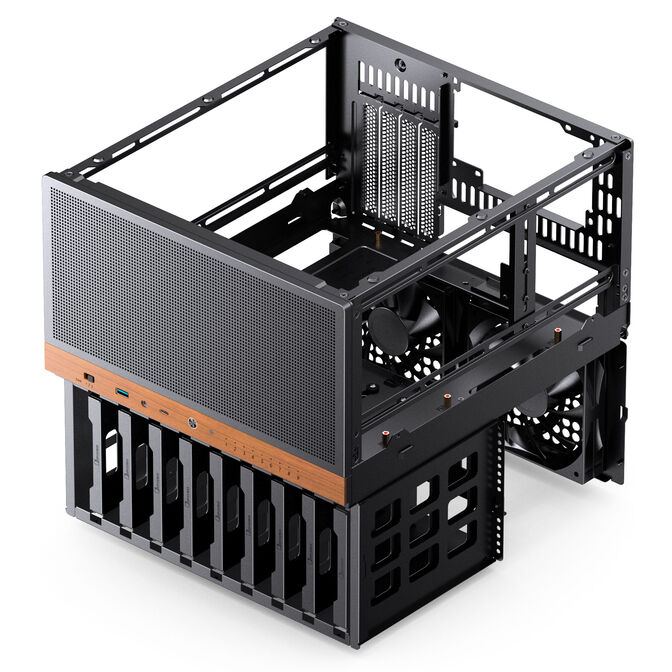 Caja Micro-ATX Jonsbo N6 Negro image number 9