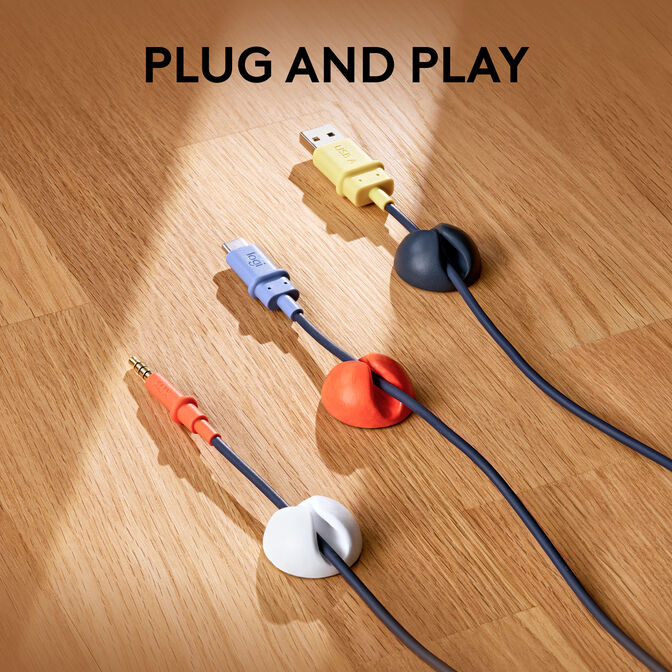 Headset Logitech Zone Learn USB-C Azul image number 18