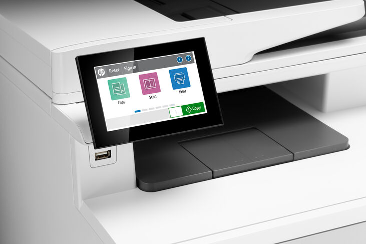 Impresora Multifunción Láser HP Color LaserJet Enterprise MFP M480f image number 5