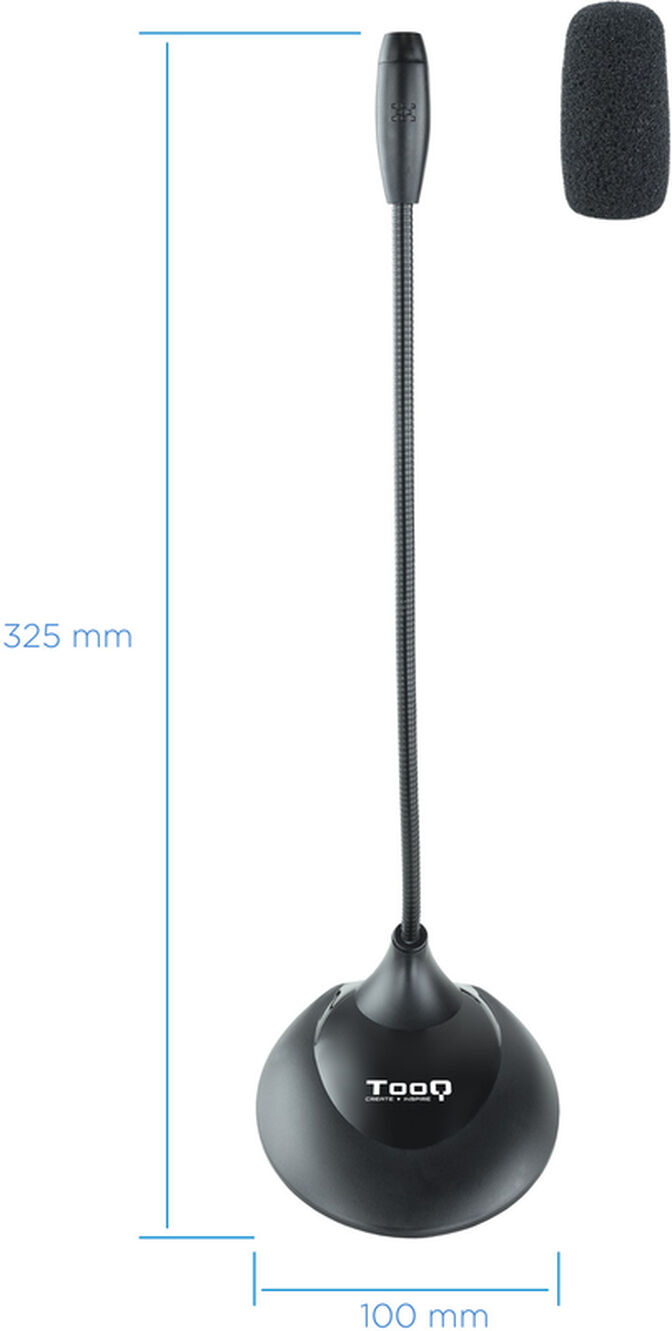 Micr&oacute;fono multim&eacute;dia flex&iacute;vel - Conex&atilde;o jack 3,5mm 2M Negro image number 2