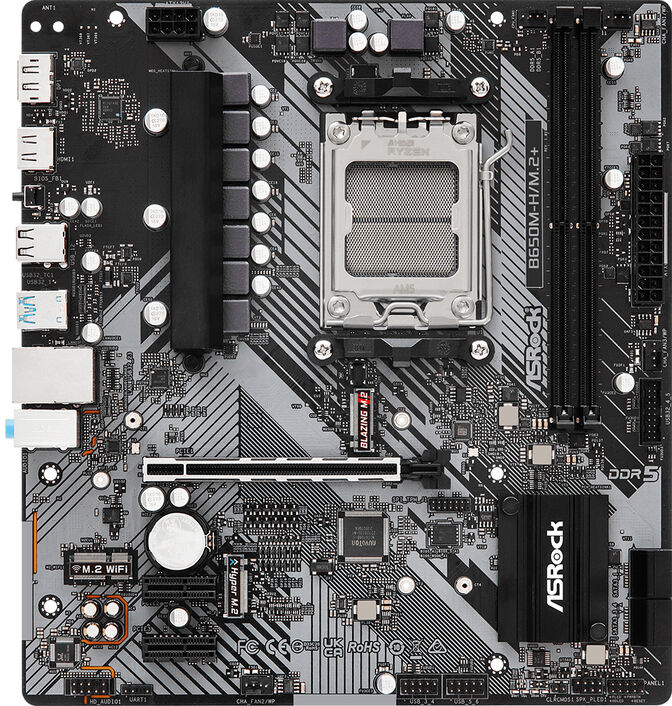 Placa Base ASRock B650M-H/M.2+ image number 2